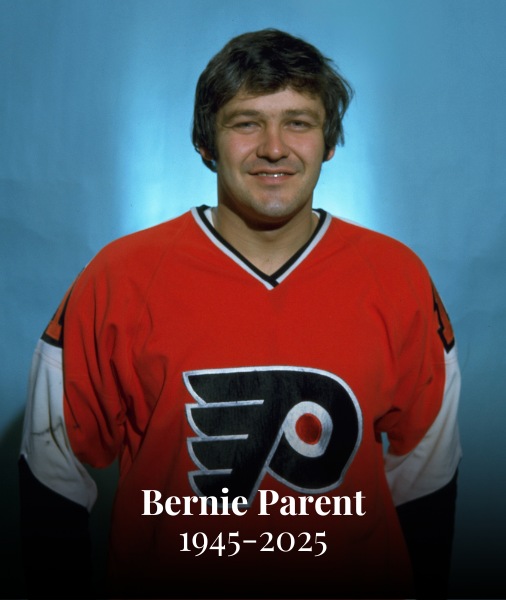The Hockey Hall of Fame and its members mourn of the passing of Honoured Member Bernie Parent on  21 September 2025.