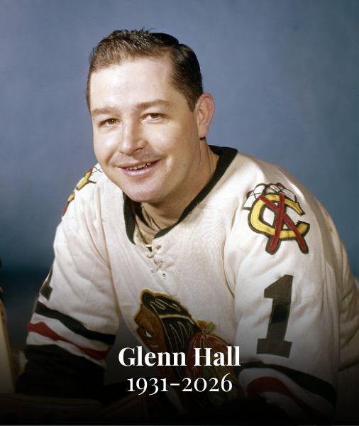 The Hockey Hall of Fame and its members mourn of the passing of Honoured Member Glenn Hall on  07 January 2026.